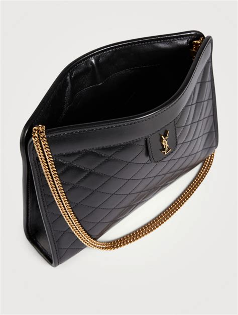 ysl black clutch used|YSL clutch price.